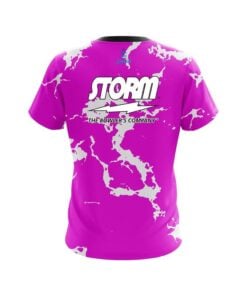 Alternative view of Storm Pink Shock CoolWick Bowling Jersey