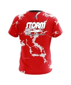 Alternative view of Storm Red Shock CoolWick Bowling Jersey