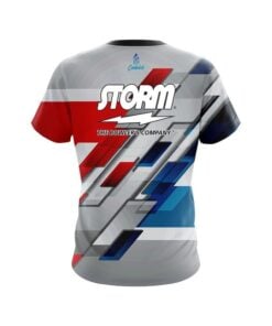 Alternative view of Storm Silver Swift CoolWick Bowling Jersey
