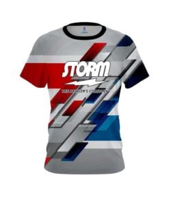Storm Silver Swift CoolWick Bowling Jersey