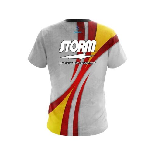 Storm Spike Red CoolWick Bowling Jersey - Image 2