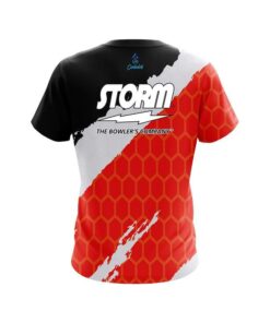 Alternative view of Storm Split Power Red CoolWick Bowling Jersey