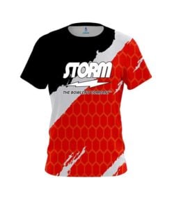 Storm Split Power Red CoolWick Bowling Jersey