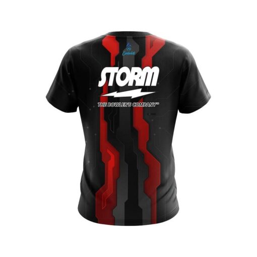 Storm Sport Technology Red CoolWick Bowling Jersey - Image 2