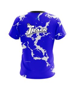 Alternative view of Track Blue Shock CoolWick Bowling Jersey