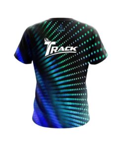 Alternative view of Track Electronic Wave Aqua CoolWick Bowling Jersey