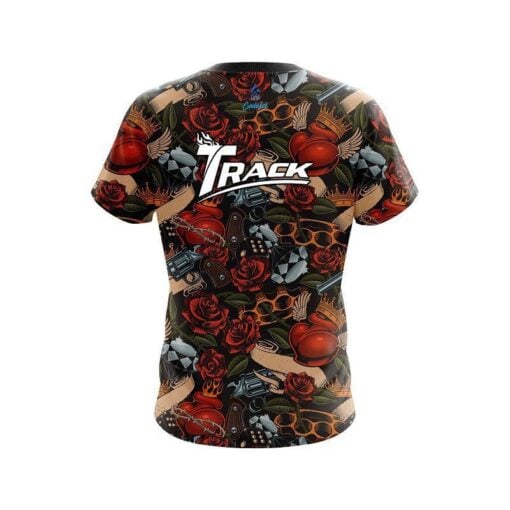 Track Love Kills  CoolWick Bowling Jersey - Image 2