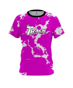 Track Pink Shock CoolWick Bowling Jersey