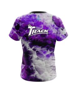 Alternative view of Track Purple Marble Onyx CoolWick Bowling Jersey