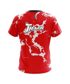 Alternative view of Track Red Shock CoolWick Bowling Jersey