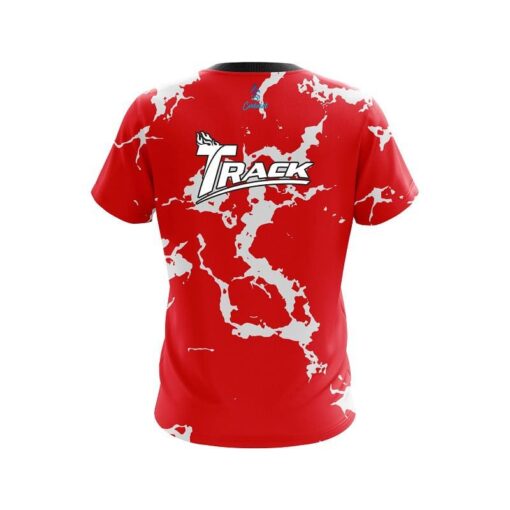 Track Red Shock CoolWick Bowling Jersey - Image 2