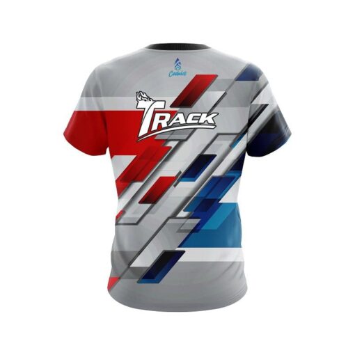 Track Silver Swift CoolWick Bowling Jersey - Image 2