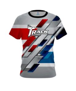 Track Silver Swift CoolWick Bowling Jersey