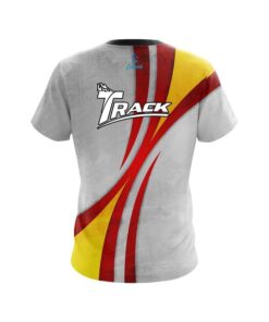 Alternative view of Track Spike Red CoolWick Bowling Jersey