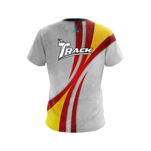 Track Spike Red CoolWick Bowling Jersey - Image 2