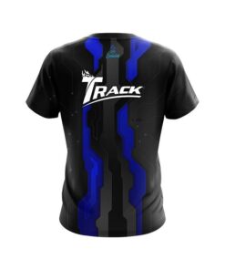 Alternative view of Track Sport Technology Blue CoolWick Bowling Jersey