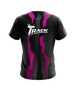 Alternative view of Track Sport Technology Pink CoolWick Bowling Jersey