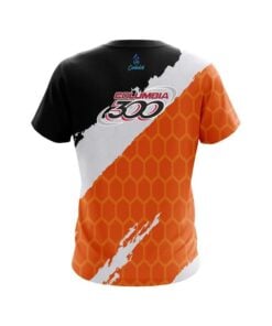 Alternative view of Columbia 300 Split Power Orange CoolWick Bowling Jersey