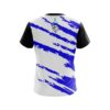 12Bagger Athlete Bolt Blue CoolWick Bowling Jersey - Image 2