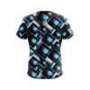 12Bagger Conception Blue CoolWick Bowling Jersey - Image 2