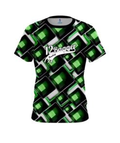 12Bagger Conception Green CoolWick Bowling Jersey