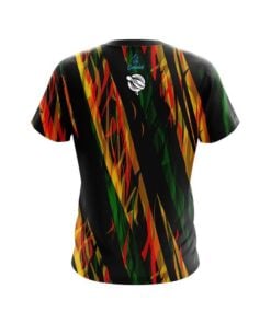 Alternative view of 12Bagger Exotic Chaos CoolWick Bowling Jersey