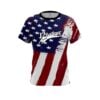 12Bagger Painted Flag CoolWick Bowling Jersey