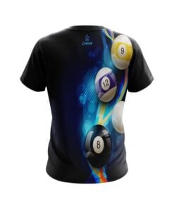 Alternative view of 8 Ball Sport Wave CoolWick Billiards Jersey