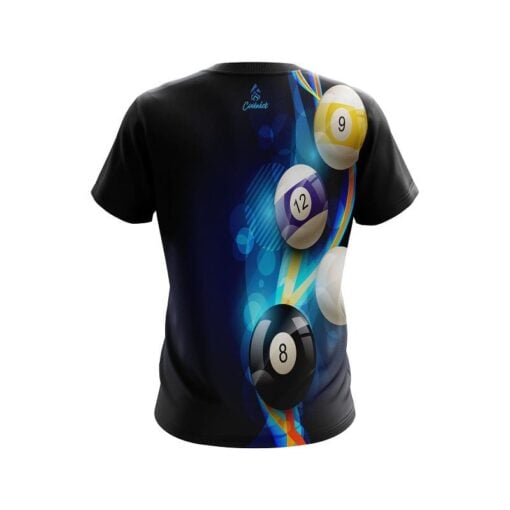 8 Ball Sport Wave CoolWick Billiards Jersey - Image 2