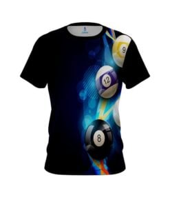 8 Ball Sport Wave CoolWick Billiards Jersey