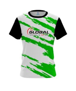 900 Global Athlete Bolt Green CoolWick Bowling Jersey