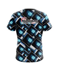 Alternative view of 900 Global Conception Blue CoolWick Bowling Jersey