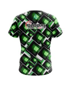 Alternative view of 900 Global Conception Green CoolWick Bowling Jersey