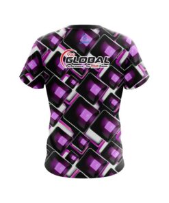 Alternative view of 900 Global Conception Purple CoolWick Bowling Jersey