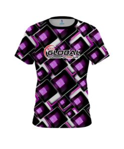 900 Global Conception Purple CoolWick Bowling Jersey