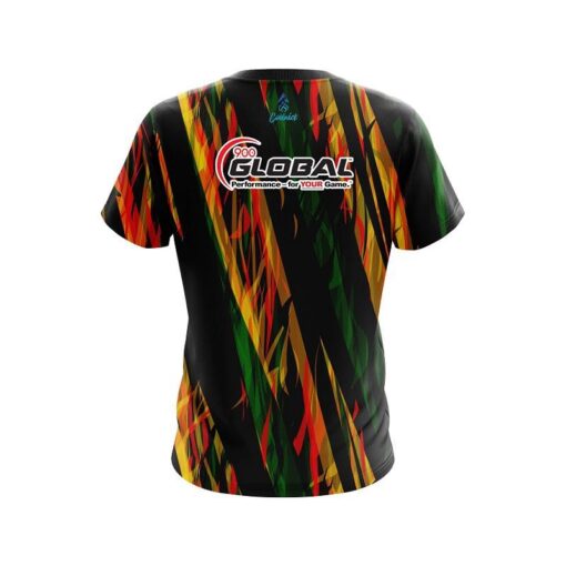 900 Global Exotic Chaos CoolWick Bowling Jersey - Image 2