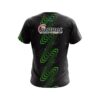900 Global Halftone Extreme Green CoolWick Bowling Jersey - Image 2