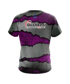 Alternative view of 900 Global Purple Rigid Steel CoolWick Bowling Jersey