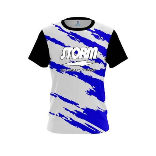 Storm Athlete Bolt Blue CoolWick Bowling Jersey