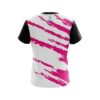 Plain Athlete Bolt Pink CoolWick Bowling Jersey - Image 2