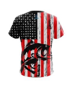 Alternative view of American Rustic Bass CoolWick Fishing Jersey