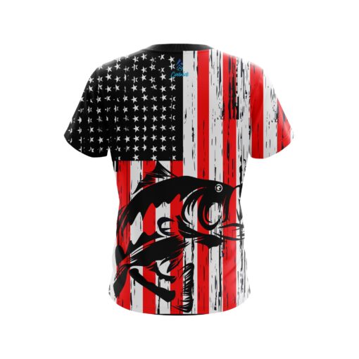 American Rustic Bass CoolWick Fishing Jersey - Image 2