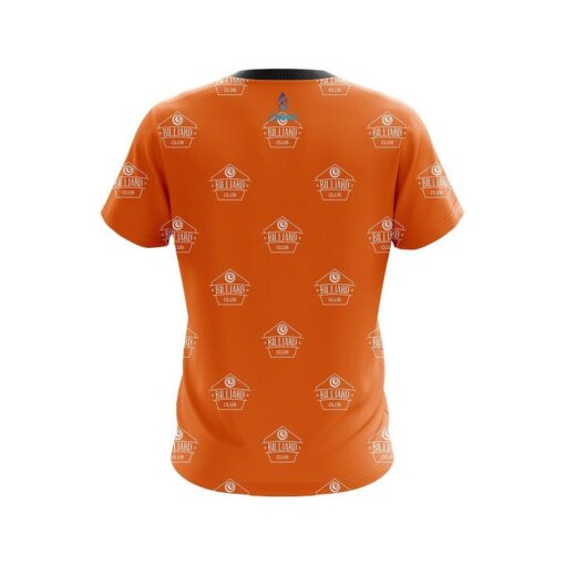 CoolWick Billirard Club Orange CoolWick Billiards Jersey - Image 2