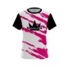 Brunswick Athlete Bolt Pink CoolWick Bowling Jersey