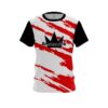 Brunswick Athlete Bolt Red CoolWick Bowling Jersey