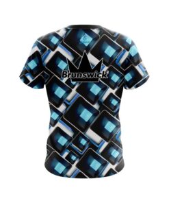 Alternative view of Brunswick Conception Blue CoolWick Bowling Jersey