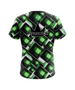 Alternative view of Brunswick Conception Green CoolWick Bowling Jersey