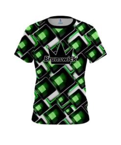 Brunswick Conception Green CoolWick Bowling Jersey