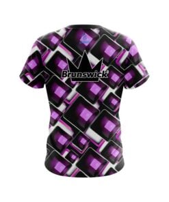 Alternative view of Brunswick Conception Purple CoolWick Bowling Jersey