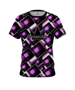 Brunswick Conception Purple CoolWick Bowling Jersey